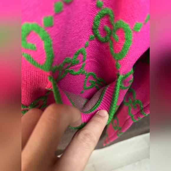 Gucci GG crew neck cardigan sweater - Picture 6 of 14